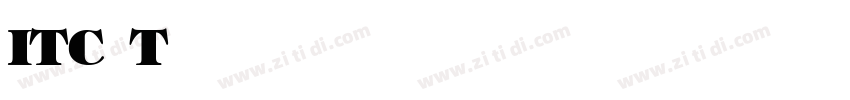 ITC Tiffany Heavy it字体转换